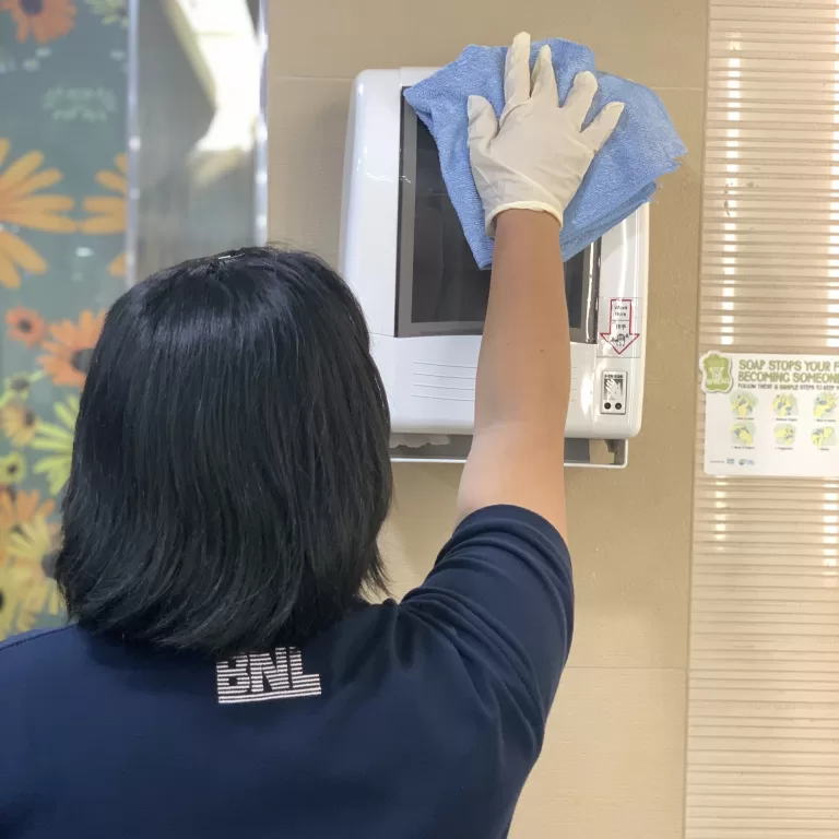 Cleaning Paper Towel Dispenser